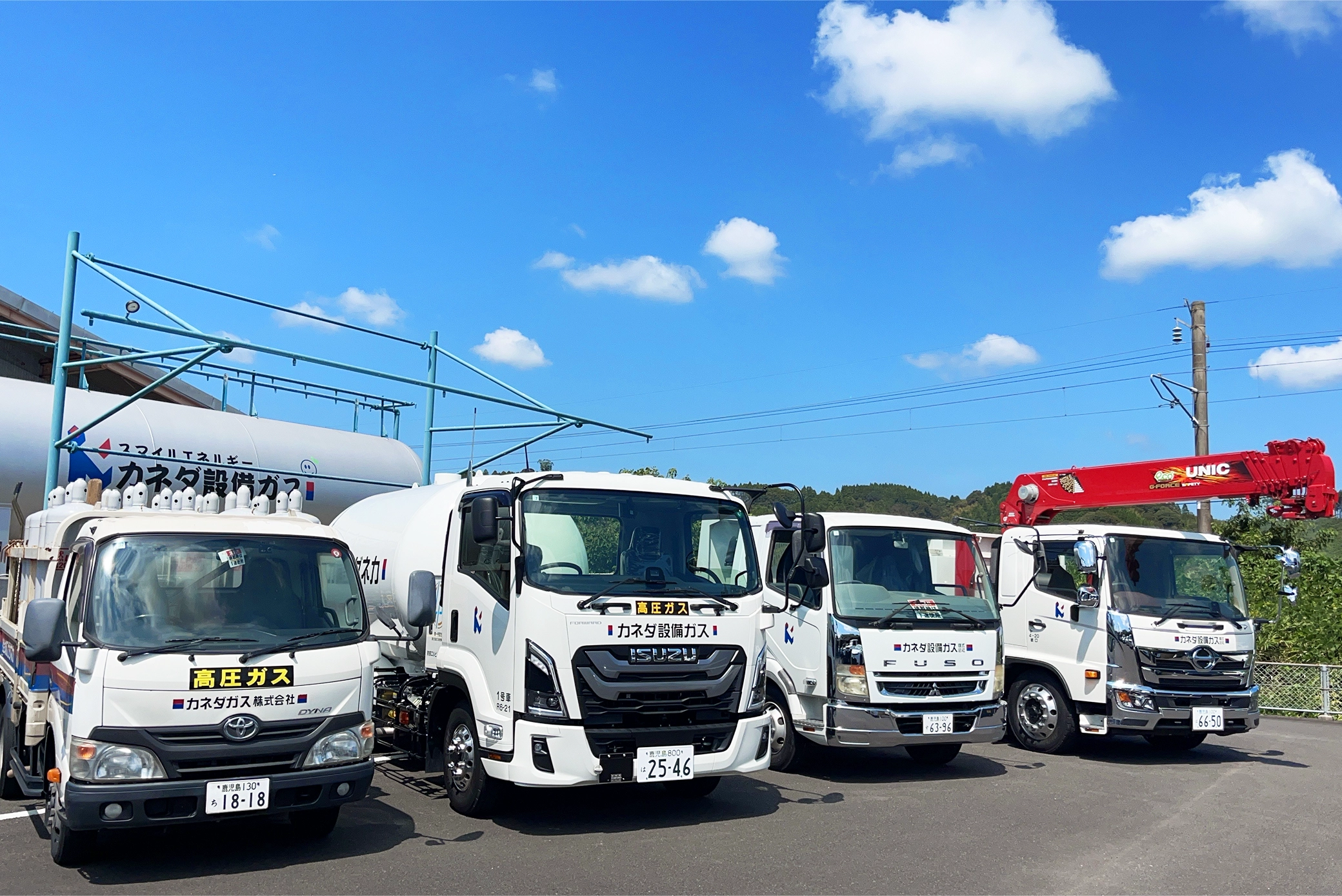 カネダ設備ガス社員集合写真