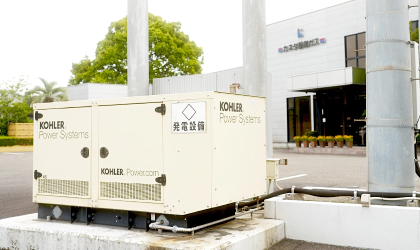 LPガス非常用自家発電設備